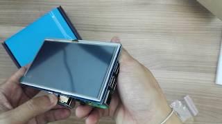 5 Inches TFT Resistive Touch Screen Display for Raspberry Pi - Unbox and Basic assembly