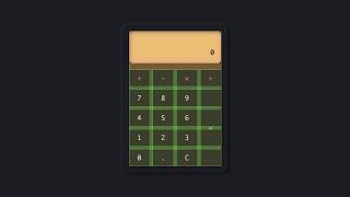 [css] Styling the Simple Calculator with Neumorphism