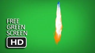 Free Green Screen - Fire Jet