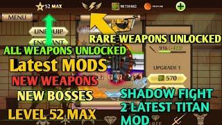 Shadow fight 2 MOD - New weapons, all features unlocked Dangerous Titan VIP everything MAX