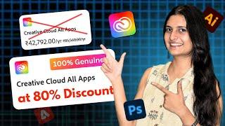 Adobe Creative Cloud Subscription at 80% Discount | 100% Genuine [English]