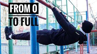 All Front Lever Progressions from 0 to Full