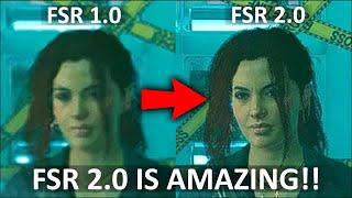 FSR 2 Review: This Is A Game Changer!!  (Cyberpunk 2077 FSR 2.0 Mod Analysis)