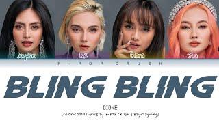 DIONE - "Bling Bling" Color-coded Lyrics