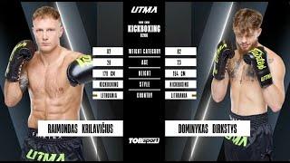 Raimondas Krilavičius vs Dominykas Dirkstys | UTMA 11 | Full Fight