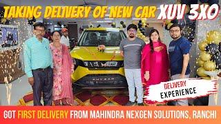 Taking Delivery Of My New Car | Mahindra XUV 3XO |  Documents Provided | Reverse Camera Gone Black