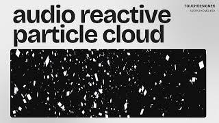 Particle Cloud | Audio Reactive | #touchdesigner