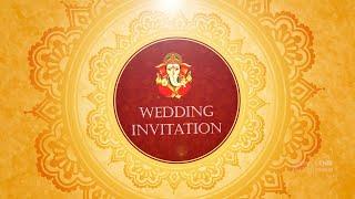 Wedding invitation Video | Marriage Invitations for WhatsApp | After effects template 100% Free