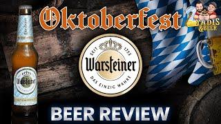 German Oktoberfest Beer Review - Warsteiner