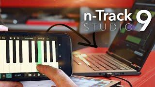 n-Track Studio 9 from Android to PC!