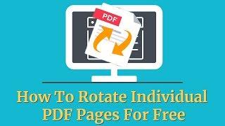 Rotate PDF for Free