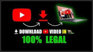 how to download youtube video in laptop 2024 | how to download any youtube video (2024 - 100% legal)