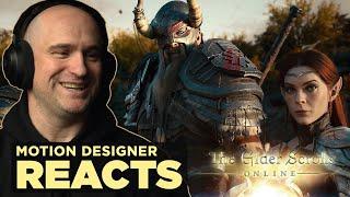 Elder Scrolls "Gold Road" Cinematic | Motion Designer Reacts!