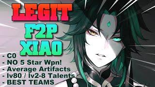 BEST ACTUAL F2P Xiao Guide - Best f2p Teams, Weapons, Artifacts & Gameplay | Genshin Impact