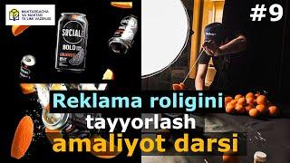 Mobilografiya. 9- dars. Reklama roligini tayyorlash (amaliyot darsi)