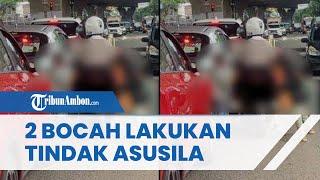 Viral Video 2 Bocah Lakukan Tindak Asusila ke Pemotor di Bandung, Sudah Diamankan Satpol PP