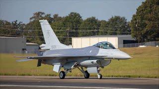 Lockheed Martin delivered the first two F-16 Block 70 jets ordered by Slovakia