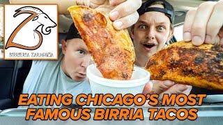 Eating Chicago's 26th Best Restaurant In The City | Birrieria Zaragoza's $16 Birria Tacos 