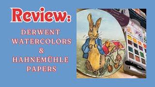 Review | @derwent Watercolors and Unique @Hahnemuehle Watercolor Papers!