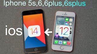 How to install ios 14 in iPhone 6, 6 plus, 6s plus and 5s  How to update iPhone 6 and 5s on ios 14