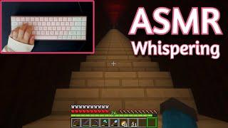 ASMR Gaming | MINECRAFT SURVIVAL HANDCAM (43) | Whispering + Keyboard/Mouse Sounds 
