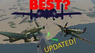 Ranking all planes from BEST to WORST in WAR TYCOON [UPDATED]