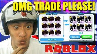 I traded my EXCLUSIVE PETS RARE to 'HUGE HACKED CAT' sa ROBLOX PET SIMULATOR X