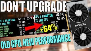 Nvidia Upgraded Everyone's GPU For FREE!  CRAZY UPDATE! 