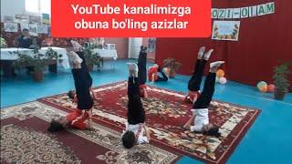 Bayramga gimnastika chiqish #  KANALGA OBUNA BO'LING  azizlar