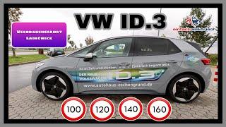  VW ID 3 🪫 Verbrauchsfahrt & LadeCheck  wie effizient ist das Elektroauto⁉️