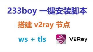 一键安装脚本搭建 v2Ray 科学上网代理节点教程，WS+TLS+CDN