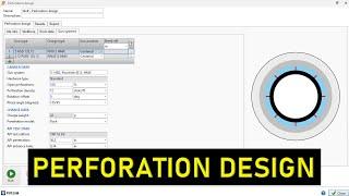 Pipesim 38: Perforation Design