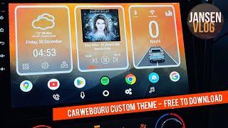 Carwebguru Launcher PRO Customized Window Box Theme | FREE to DOWNLOAD!!!