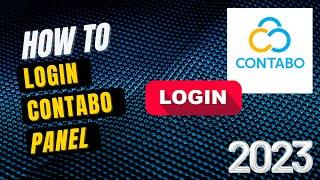 How to login Contabo Panel