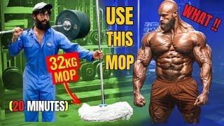 Anatoly Destroys Bodyguards’ Egos With a 32kg Mop for 30 MINUTES!  | Epic Gym Prank"