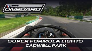 ONBOARD - Super Formula Lights at Cadwell Park