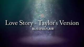 Taylor Swift - Love Story Taylor's Version ( Edit Audio )