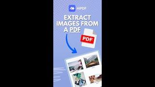 Extract Images from PDF online