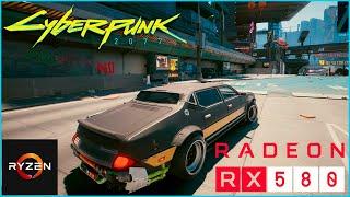 CYBERPUNK 2077 RX 580 RYZEN 5 2600 ОПТИМАЛЬНЫЕ НАСТРОЙКИ Cyberpunk RX 580 4gb