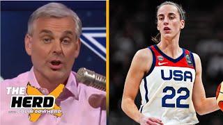 THE HERD | Colin reacts to WNBA star Caitlin Clark doesn't make the USA Olympics basketball team