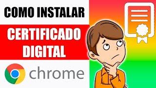 Instalar CERTIFICADO DIGITAL no Google Chrome | Passo a Passo!