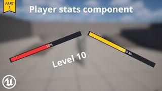 How to make player stats - Part 1 the component - Unreal Engine 5 Tutorial