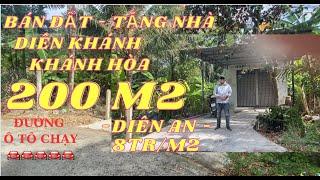  Bán Đất Tặng Nhà | Diên An, Diên Khánh, Khánh Hòa 200m2