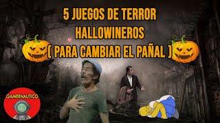 TOP 5 JUEGOS DE TERROR PARA PASAR HALLOWEEN   