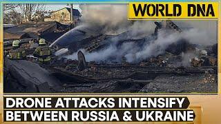 Russia-Ukraine War: Ukraine Launches Several Drone Attacks In Russian Regions | World DNA | WION