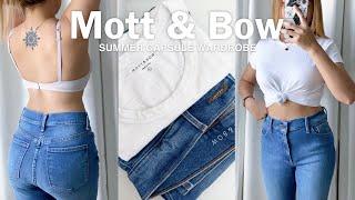 SUMMER CAPSULE WARDROBE // MOTT & BOW #denim #basic