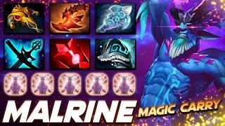 Malrine Leshrac Magic Carry - Dota 2 Pro Gameplay [Watch & Learn]