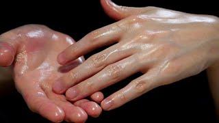 ASMR Oily Hand Sounds No Talking