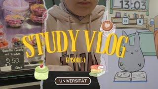 Study Vlog: Ein Tag im Leben eines Studenten  Uni diariesEpisode 1