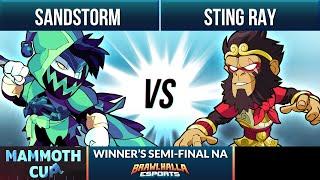 Sandstorm vs Sting Ray - Winner's Semi-Final - Mammoth Cup 2020 - 1v1 NA 1